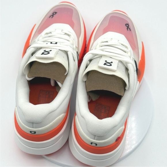 On Cloud The Roger Pro 2 Tennis Shoe Size 7.5 Womens White/Flame NEW without box - Picture 7 of 7